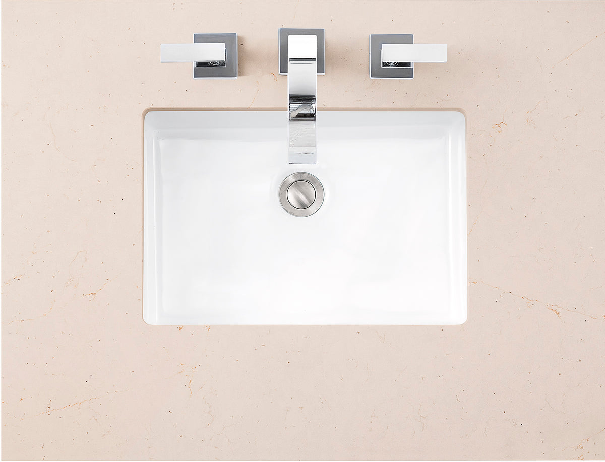 30" Eternal Marfil Quartz 3cm w/ Sink