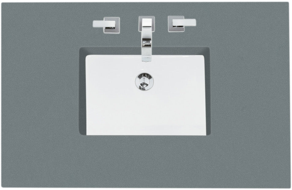 26" Cala Blue Quartz 3CM Rect. Sink