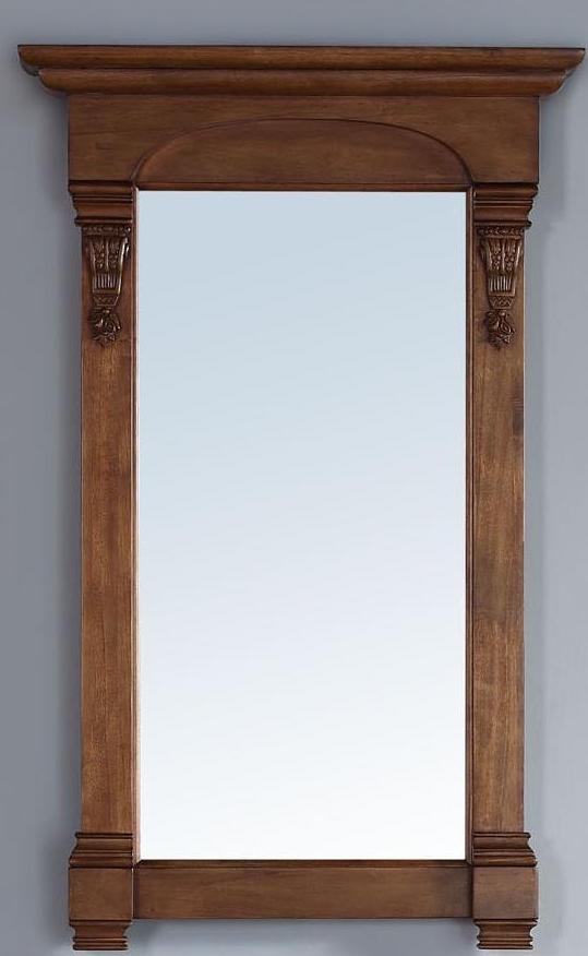 Brookfield 26" Mirror, Country Oak, James Martin Vanities - vanitiesdepot.com
