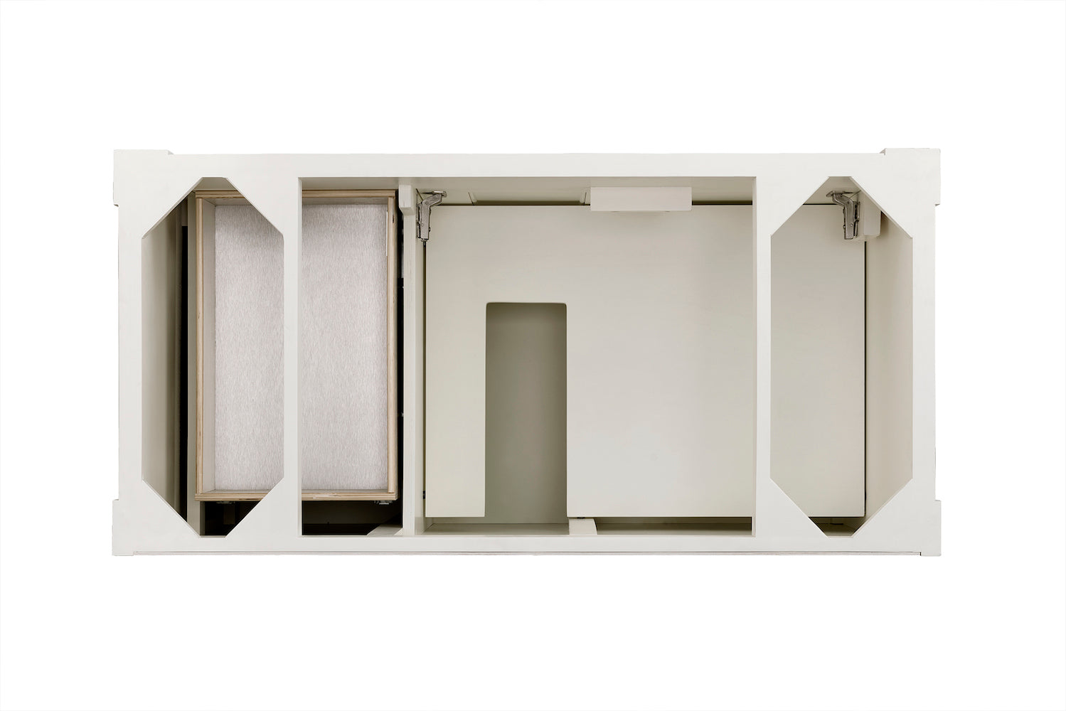 48" Brookfield Single Bathroom Vanity, Bright White