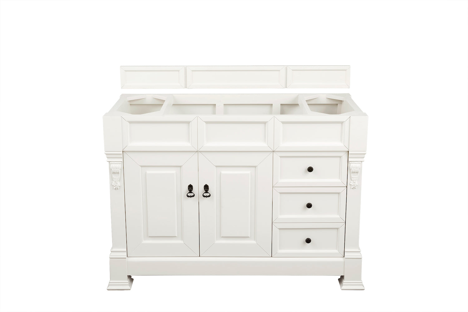 48" Brookfield Single Bathroom Vanity, Bright White