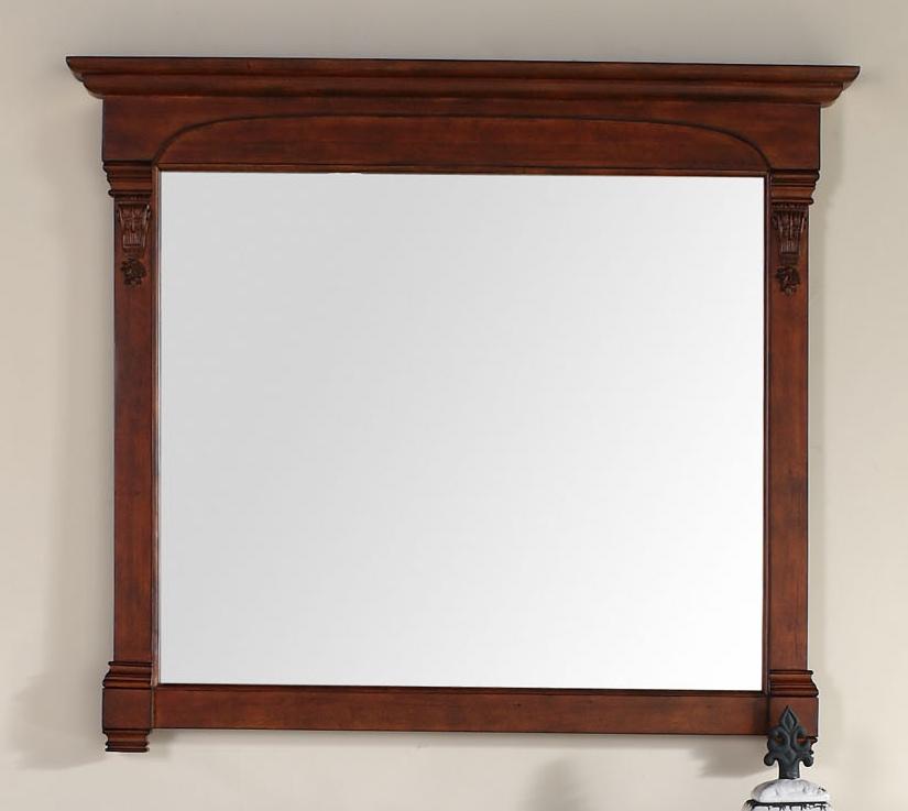 Brookfield 47.25" Mirror, Warm Cherry, James Martin Vanities - vanitiesdepot.com