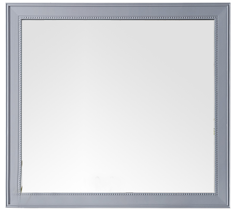Bristol 44" Rectangular Mirror, Silver Gray, James Martin Vanities - vanitiesdepot.com