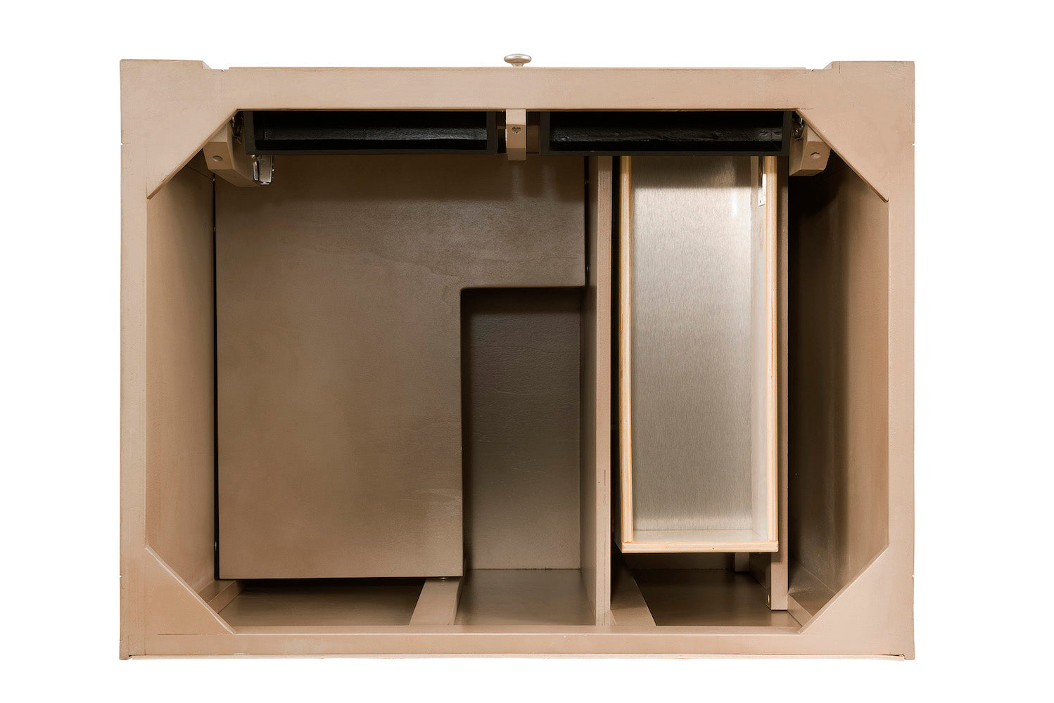 30" Bristol Single Bathroom Vanity, Whitewashed Walnut