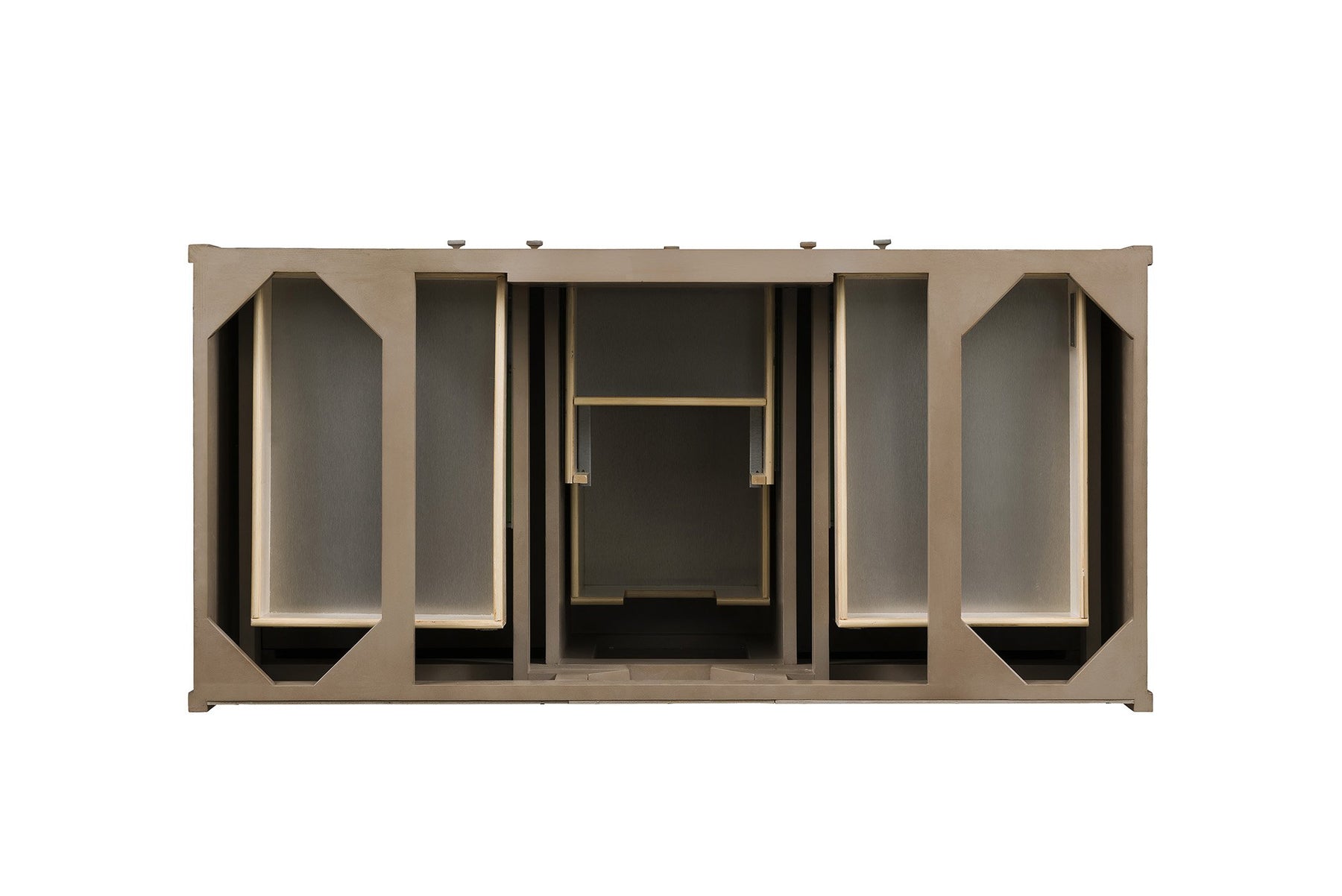 48" Chicago Whitewashed Walnut Single Sink Bathroom Vanity, James Martin Vanities - vanitiesdepot.com