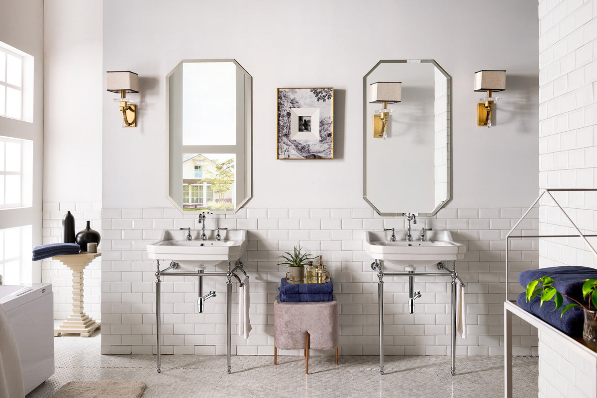 24" Wellington Single Console Sink Bathroom Vanity, James Martin Vanities - vanitiesdepot.com