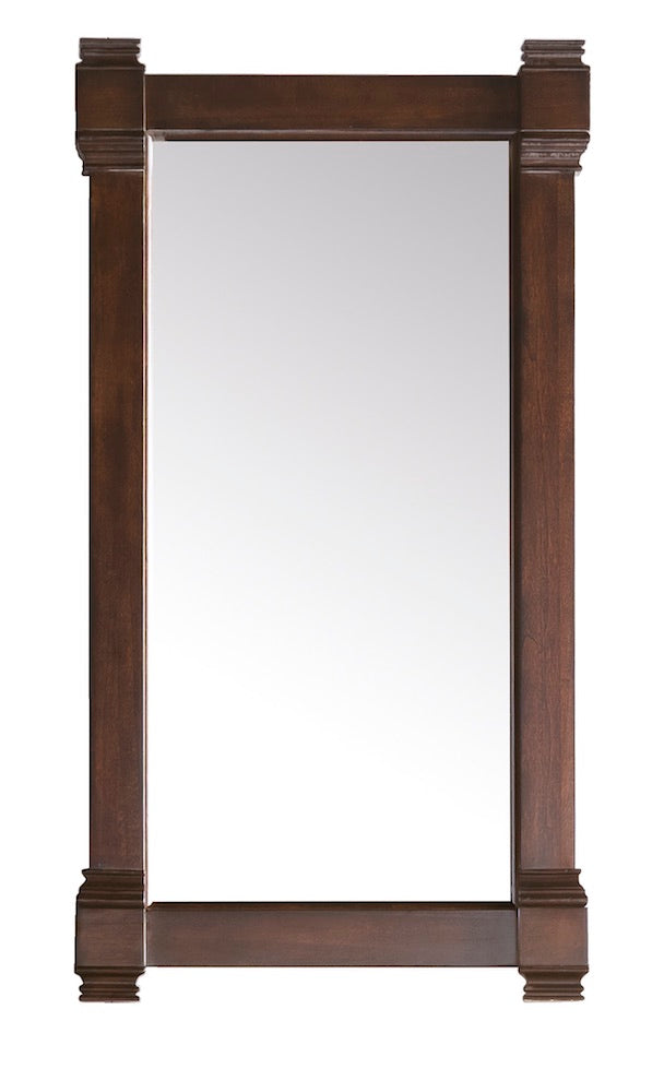 22" Brittany Mirror, Burnished Mahogany