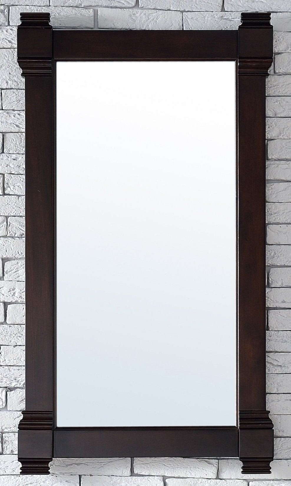Brittany 22" Mirror, Burnished Mahogany, James Martin Vanities - vanitiesdepot.com