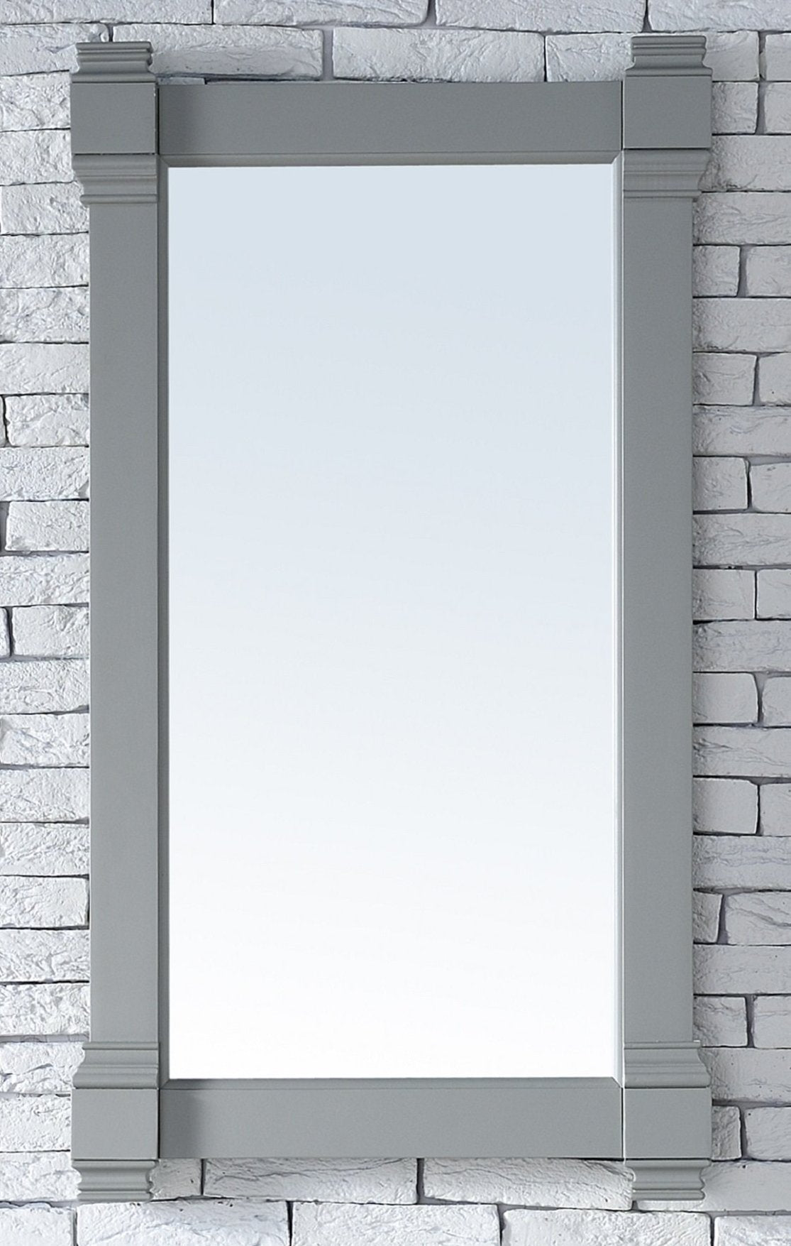 Brittany 22" Mirror, Urban Gray, James Martin Vanities - vanitiesdepot.com