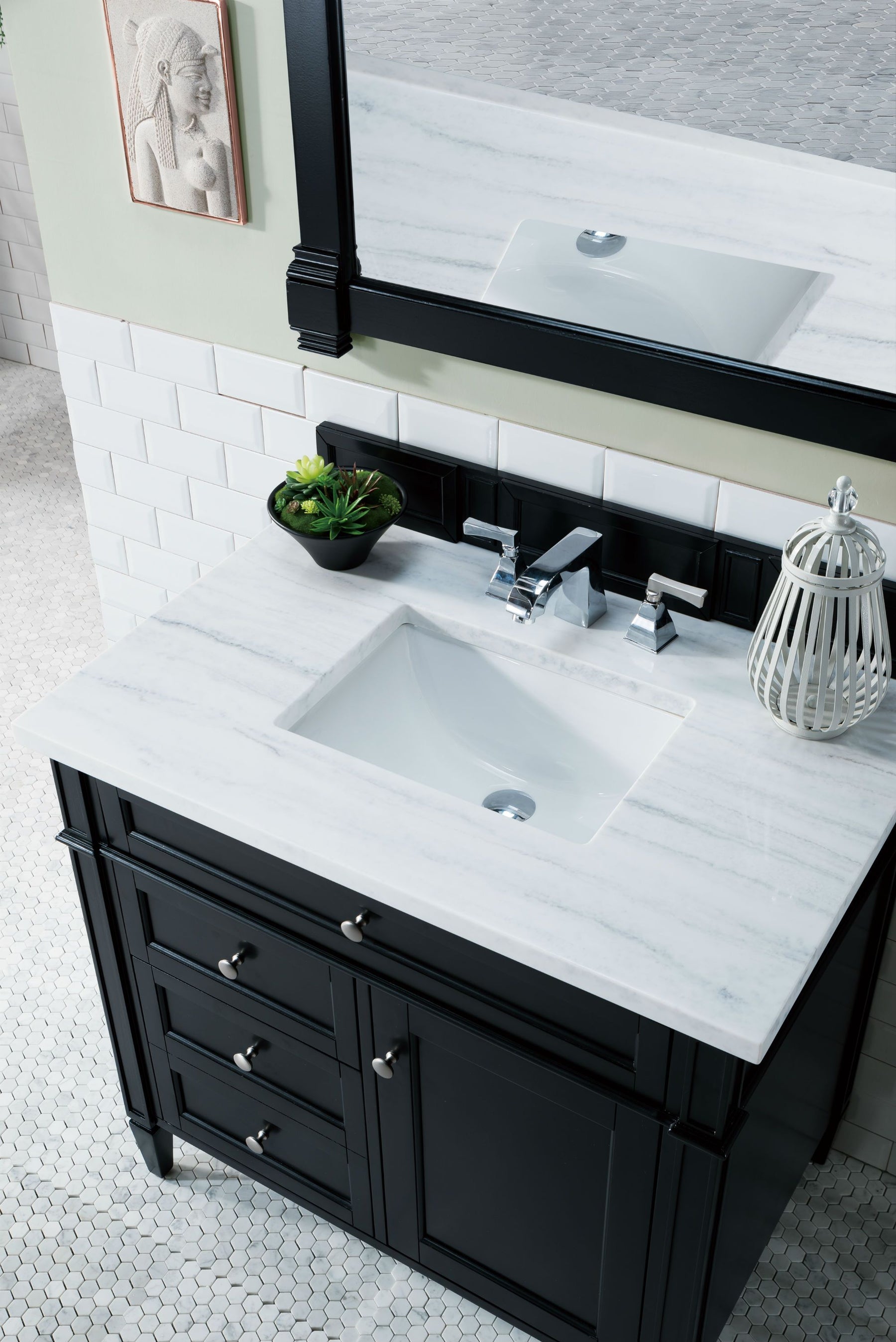 36" Brittany Black Onyx Single Bathroom Vanity, James Martin Vanities - vanitiesdepot.com