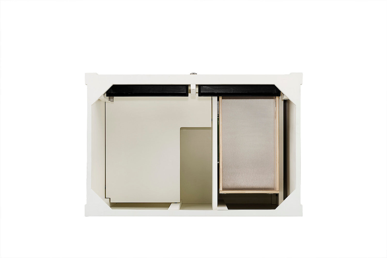 36" Brittany Single Bathroom Vanity, Bright White