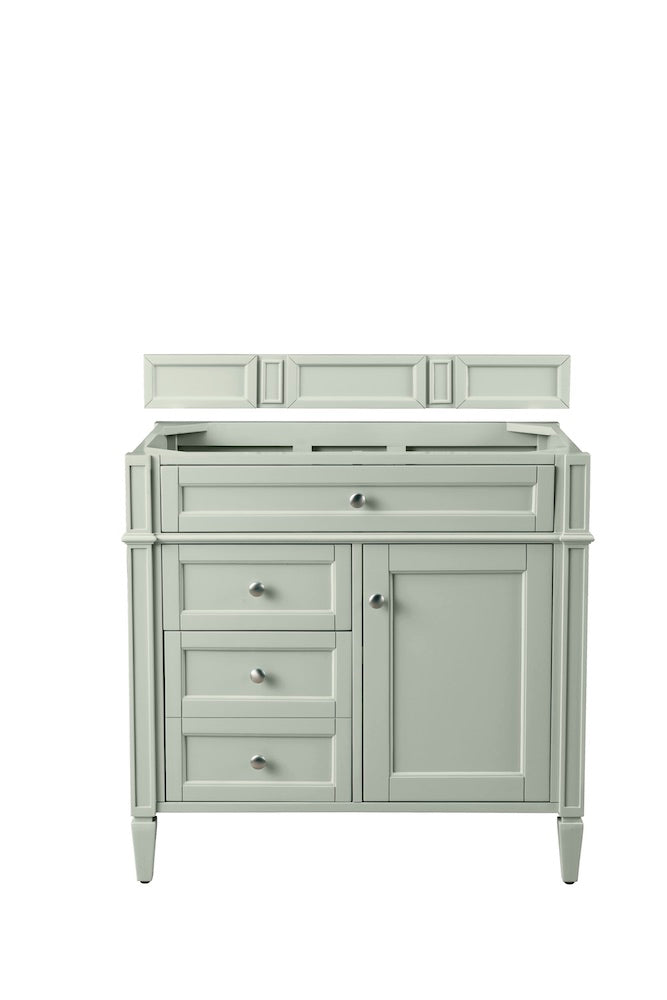 36" Brittany Single Bathroom Vanity, Sage Green