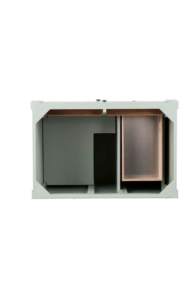 36" Brittany Single Bathroom Vanity, Sage Green