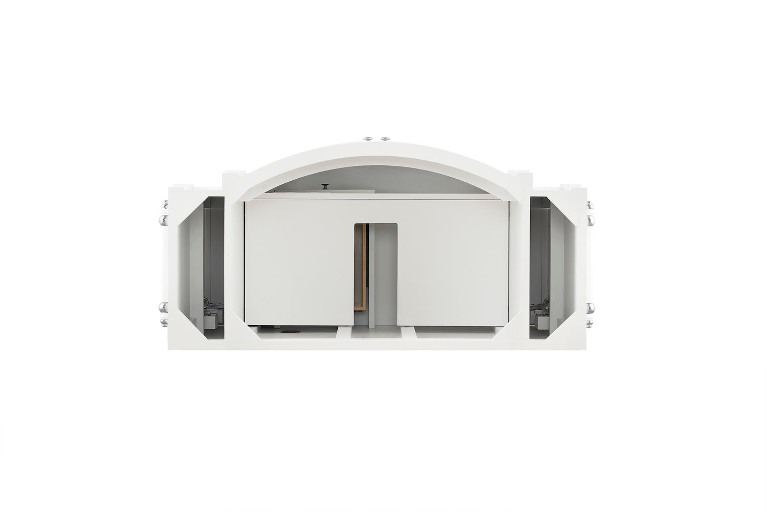 46" Brittany Single Bathroom Vanity, Bright White