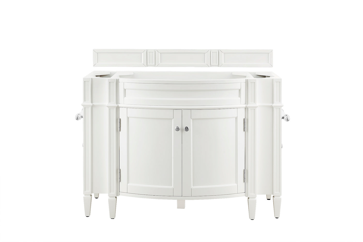 46" Brittany Single Bathroom Vanity, Bright White