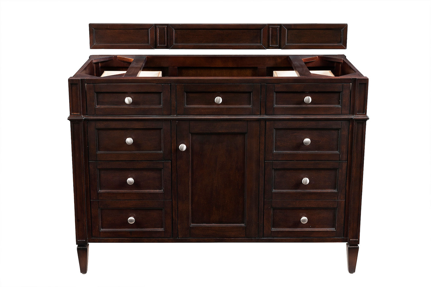 48" Brittany Single Bathroom Vanity, Burnished Mahogany