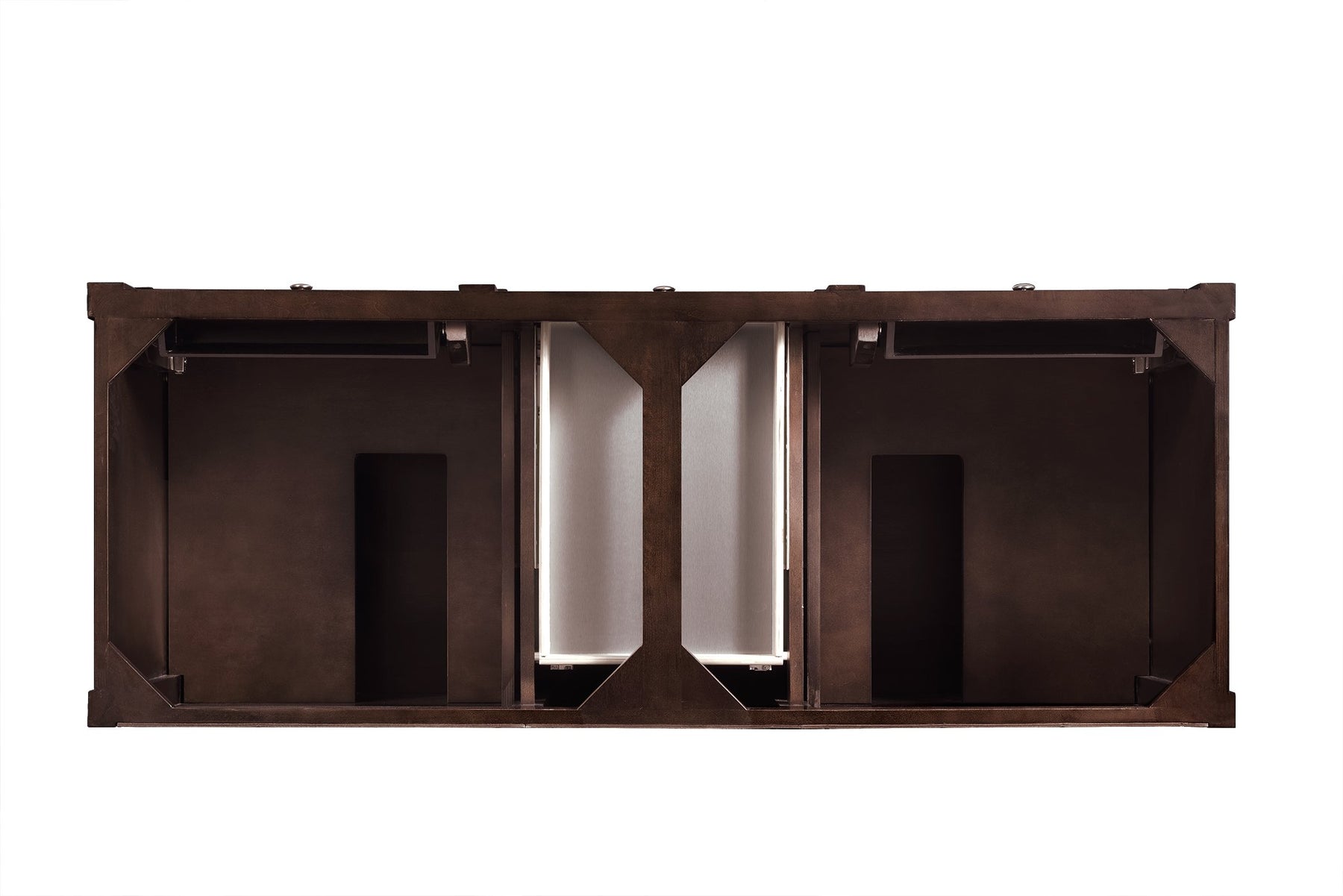 60" Brittany Double Bathroom Vanity Burnished Mahogany, James Martin Vanities - vanitiesdepot.com