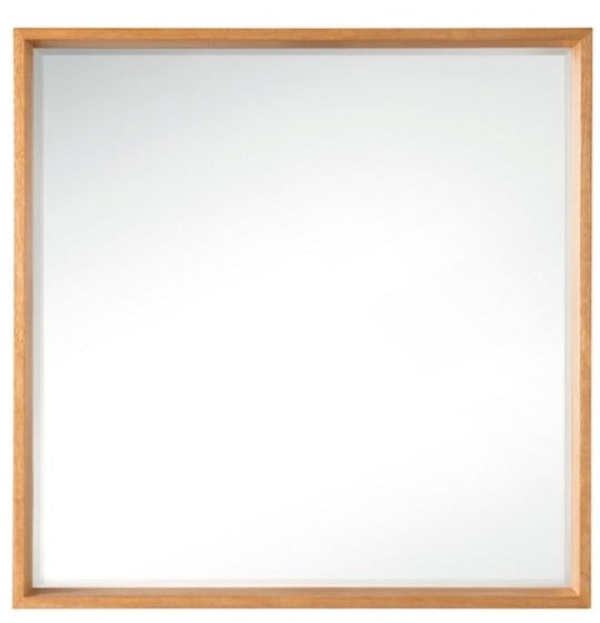 35.4" Milan Mirror, Natural Ash