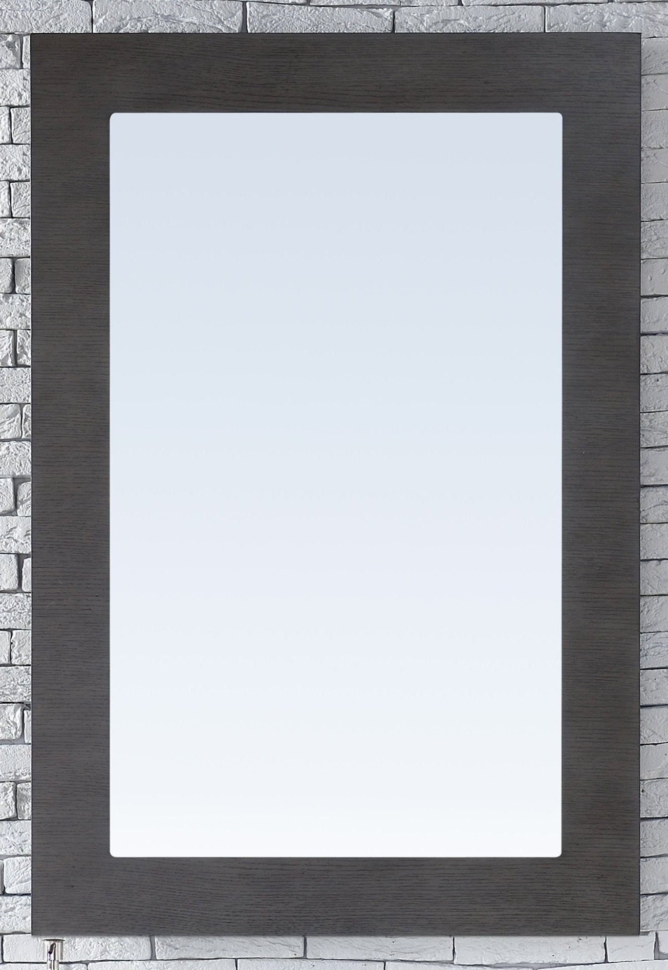 Metropolitan 30" Mirror, Silver Oak, James Martin Vanities - vanitiesdepot.com