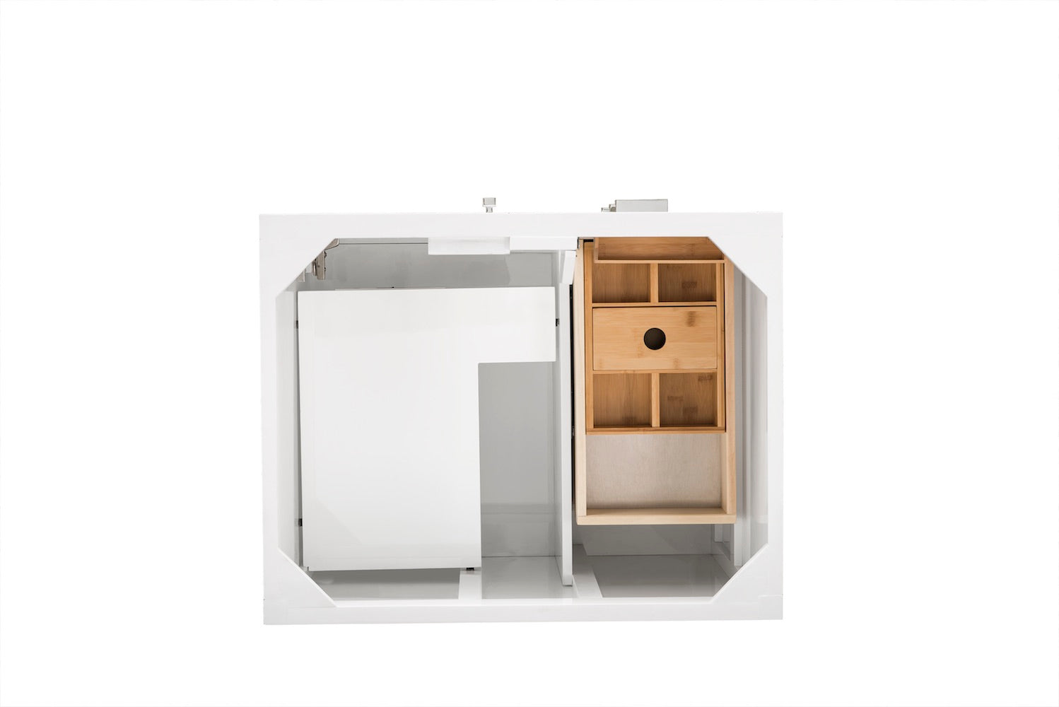 30" Addison Single Sink Bathroom Vanity, Glossy White