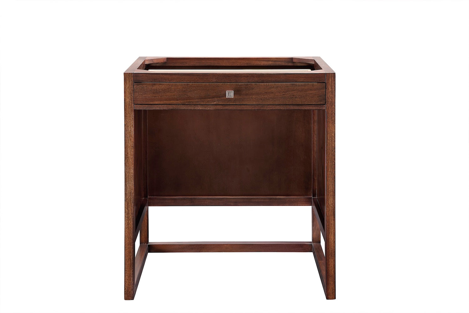 30" Athens Makeup Counter, Mid Century Acacia
