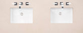 72" Double Top, 3 CM Eternal Marfil Quartz w/ Sink