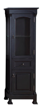 20.5" Brookfield Linen Cabinet, Antique Black