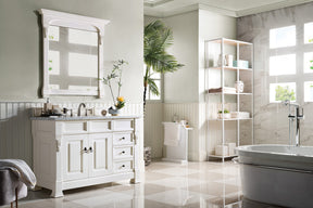 48" Brookfield Single Bathroom Vanity, Bright White