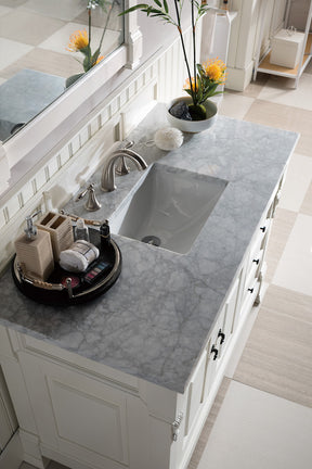 48" Brookfield Single Bathroom Vanity, Bright White
