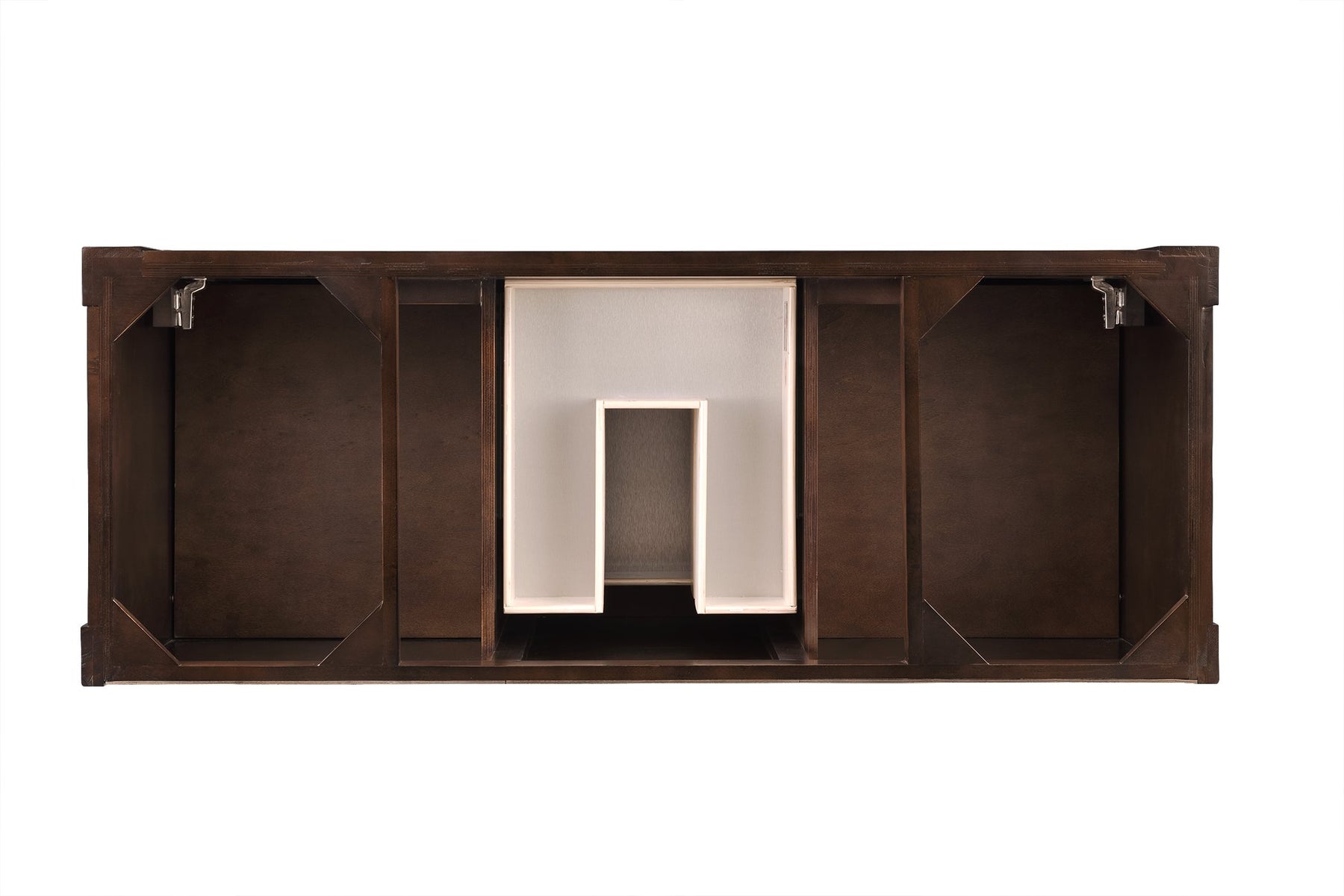 60" Brookfield Burnished Mahogany Single Bathroom Vanity, James Martin Vanities - vanitiesdepot.com