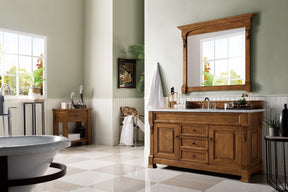 60" Brookfield Country Oak Single Bathroom Vanity, James Martin Vanities - vanitiesdepot.com