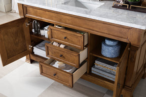 60" Brookfield Country Oak Single Bathroom Vanity, James Martin Vanities - vanitiesdepot.com