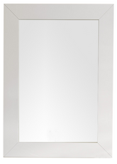Weston 29" Rectangular Mirror, Bright White, James Martin Vanities - vanitiesdepot.com