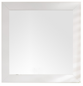 Weston 40" Rectangular Mirror, Bright White, James Martin Vanities - vanitiesdepot.com