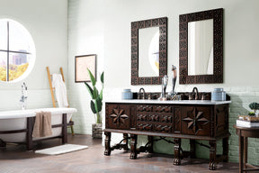 72" Balmoral Double Sink Bathroom Vanity, James Martin Vanities - vanitiesdepot.com