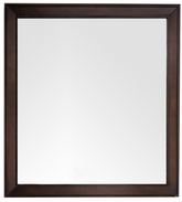 Bristol 44" Rectangular Mirror, Burnished Mahogany, James Martin Vanities - vanitiesdepot.com