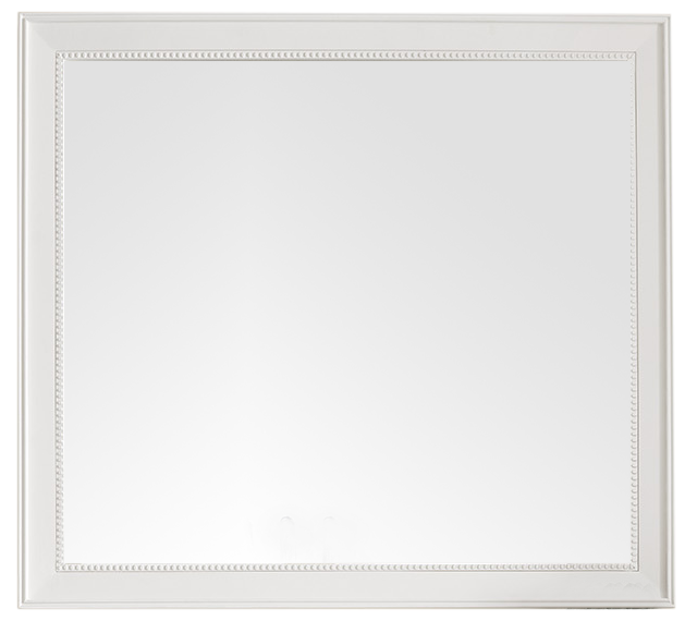 Bristol 44" Rectangular Mirror, Bright White, James Martin Vanities - vanitiesdepot.com