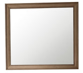 Bristol 44" Rectangular Mirror, White Washed Walnut, James Martin Vanities - vanitiesdepot.com
