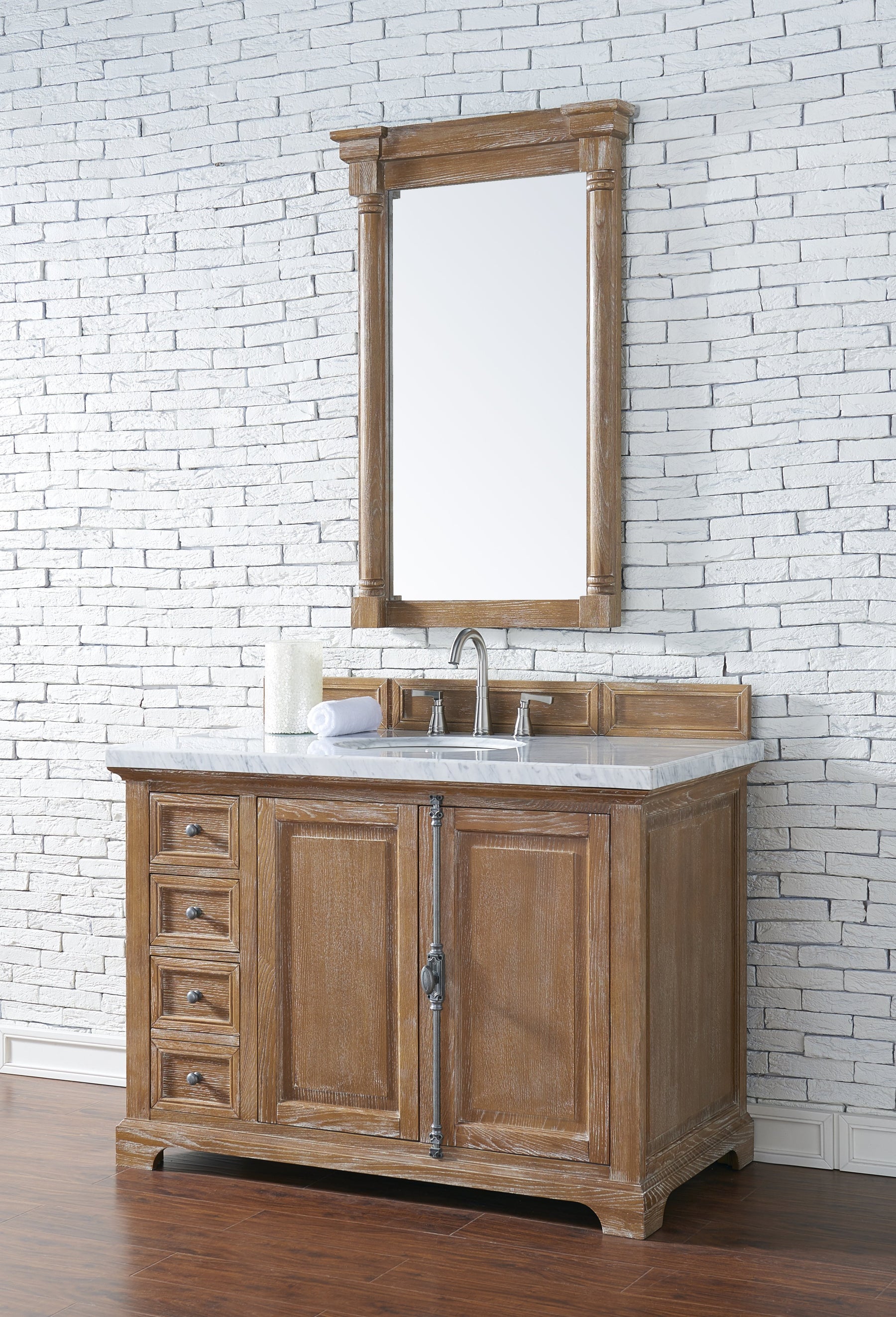 48" Providence Driftwood Single Bathroom Vanity, James Martin Vanities - vanitiesdepot.com