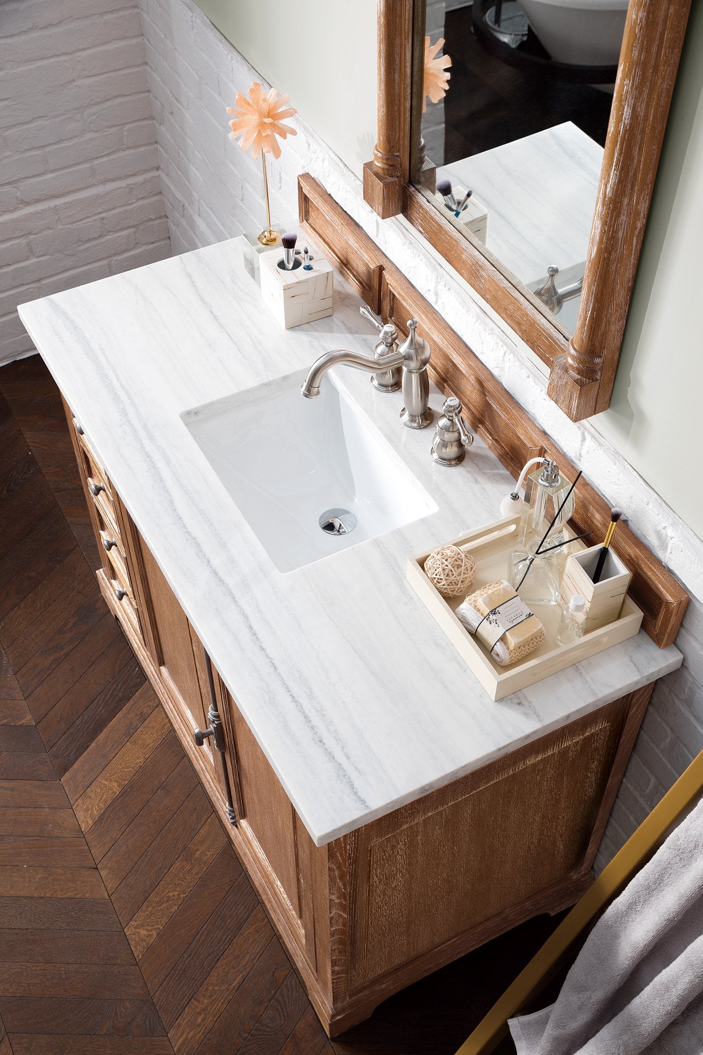 48" Providence Driftwood Single Bathroom Vanity, James Martin Vanities - vanitiesdepot.com
