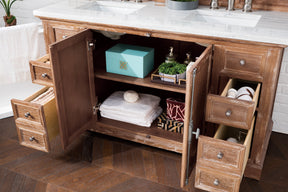 60" Providence Driftwood Double Sink Bathroom Vanity, James Martin Vanities - vanitiesdepot.com