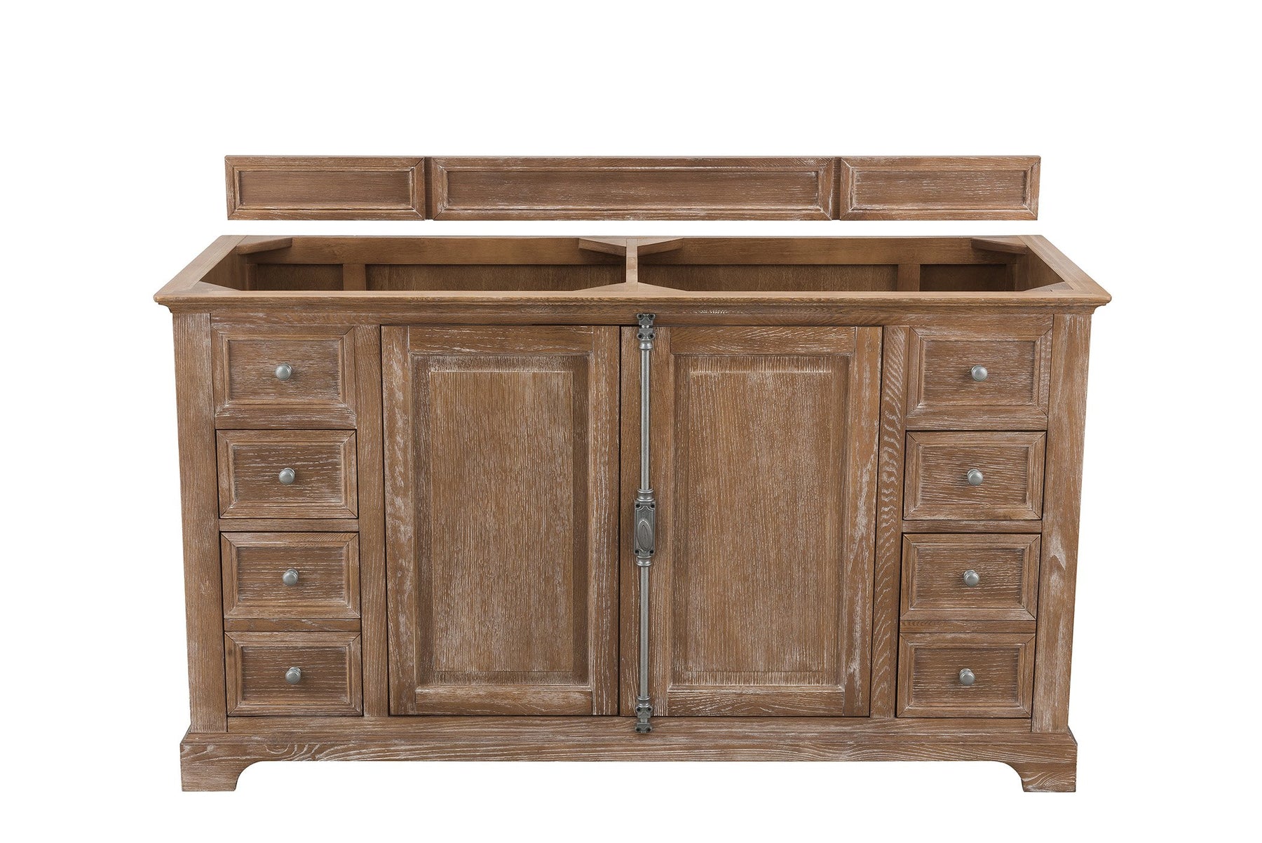 60" Providence Driftwood Double Sink Bathroom Vanity, James Martin Vanities - vanitiesdepot.com