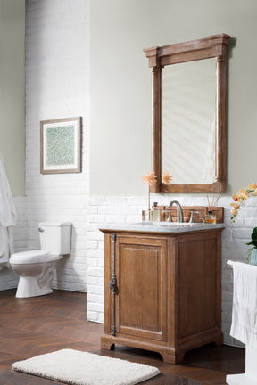 26" Providence Driftwood Single Bathroom Vanity, James Martin Vanities - vanitiesdepot.com