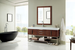 72" Columbia Coffee Oak Single Sink Bathroom Vanity, James Martin Vanities - vanitiesdepot.com