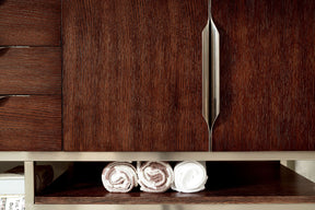 72" Columbia Coffee Oak Single Sink Bathroom Vanity, James Martin Vanities - vanitiesdepot.com