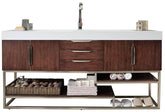 72" Columbia Coffee Oak Single Sink Bathroom Vanity, James Martin Vanities - vanitiesdepot.com
