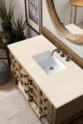 48" Malibu Single Sink Bathroom Vanity, Honey Alder