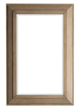 Portland 28" Rectangular Mirror, Whitewashed Walnut, James Martin Vanities - vanitiesdepot.com