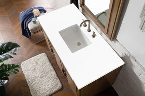 48" Portland Single Bathroom Vanity, Whitewashed Walnut
