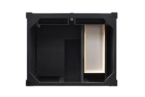 30" Brittany Black Onyx Single Sink Bathroom Vanity, James Martin Vanities - vanitiesdepot.com